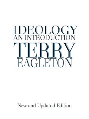 cover image of Ideology